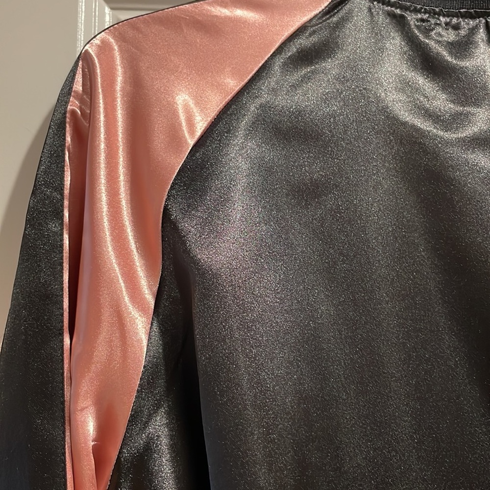 Satin Bomber Jacket - Picture 5 of 7